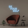 Be Yourself - Neonific - LED Neon Signs - 75 CM - Light Blue