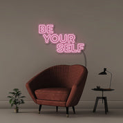Be Yourself - Neonific - LED Neon Signs - 75 CM - Light Pink