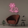 Beach - Neonific - LED Neon Signs - 50 CM - Pink