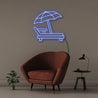 Beach Chair - Neonific - LED Neon Signs - 50 CM - Blue