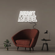 Beastmode - Neonific - LED Neon Signs - 50 CM - White