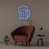 Beer - Neonific - LED Neon Signs - 50 CM - Blue