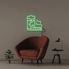Beer Cigar - Neonific - LED Neon Signs - 50 CM - Green