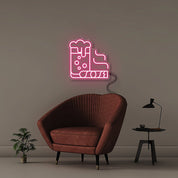 Beer Cigar - Neonific - LED Neon Signs - 50 CM - Pink