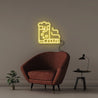 Beer Cigar - Neonific - LED Neon Signs - 50 CM - Yellow