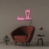 Beer - Neonific - LED Neon Signs - 50 CM - Pink