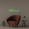 Believe - Neonific - LED Neon Signs - 75 CM - Green