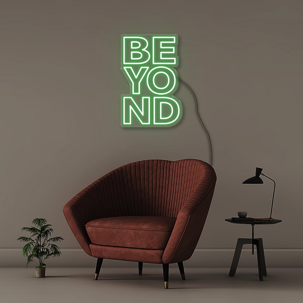 Beyond - Neonific - LED Neon Signs - 75 CM - Green