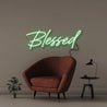 Blessed - Neonific - LED Neon Signs - 50 CM - Green