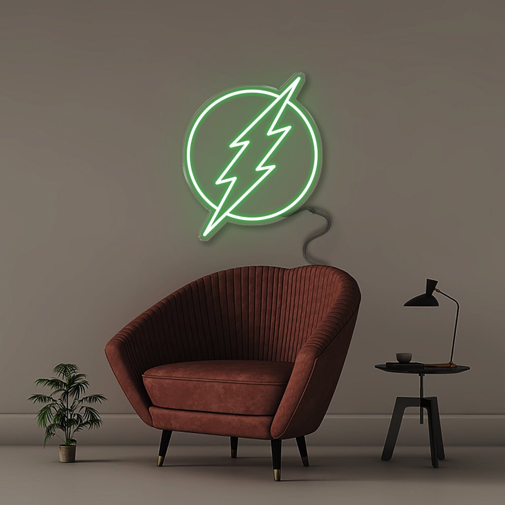 Bolt - Neonific - LED Neon Signs - 50 CM - Green