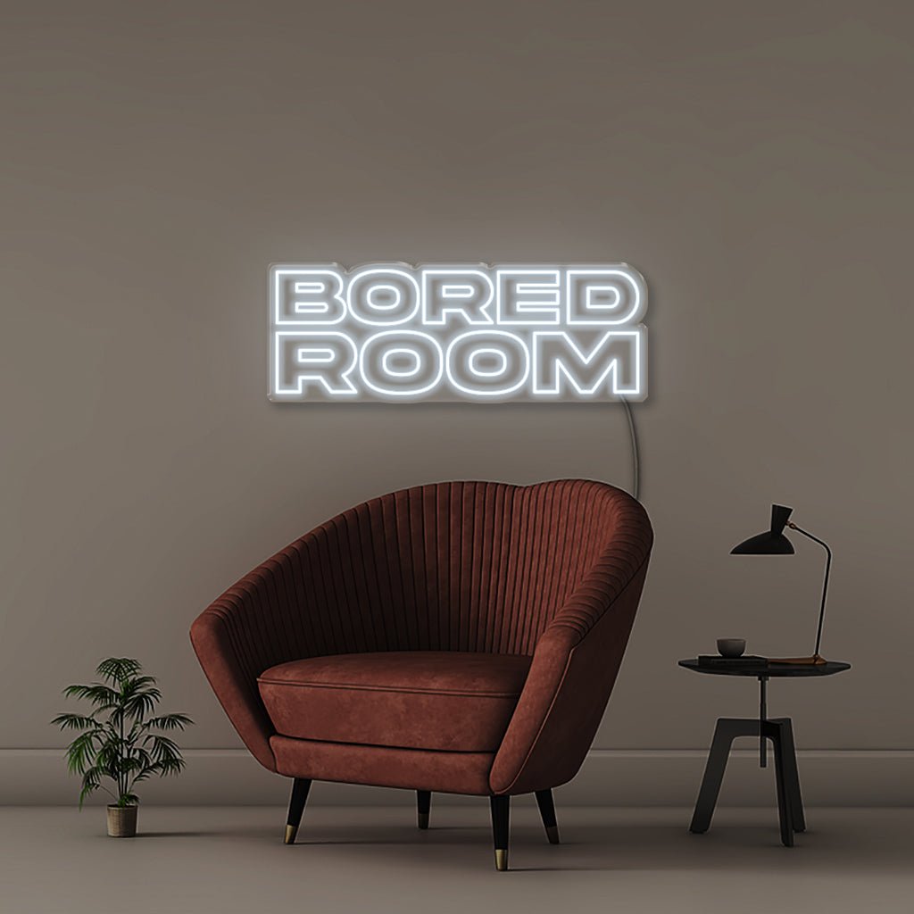 Bored Room - Neonific - LED Neon Signs - 75 CM - Cool White