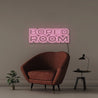 Bored Room - Neonific - LED Neon Signs - 75 CM - Light Pink