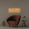 Bored Room - Neonific - LED Neon Signs - 75 CM - Orange