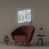 Boys will be boys - Neonific - LED Neon Signs - 50 CM - Cool White