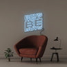 Boys will be boys - Neonific - LED Neon Signs - 50 CM - Light Blue