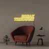 Breakthrough - Neonific - LED Neon Signs - 50 CM - Yellow
