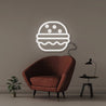 Burger - Neonific - LED Neon Signs - 50 CM - White