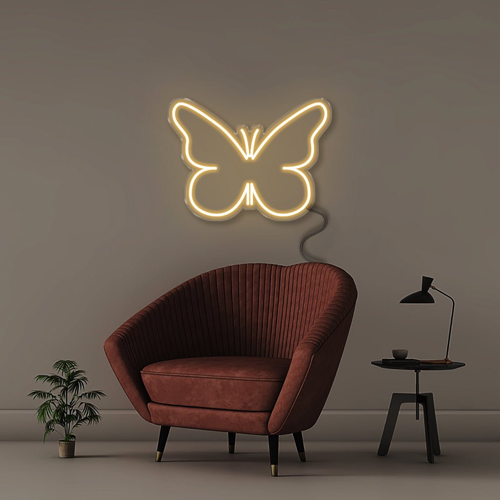 Butterfly - Neonific - LED Neon Signs - 50 CM - Warm White