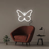 Butterfly - Neonific - LED Neon Signs - 50 CM - White