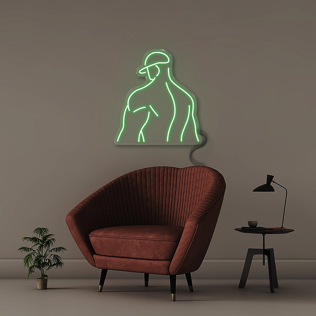 Buy Guy - Neonific - LED Neon Signs - 50 CM - Green