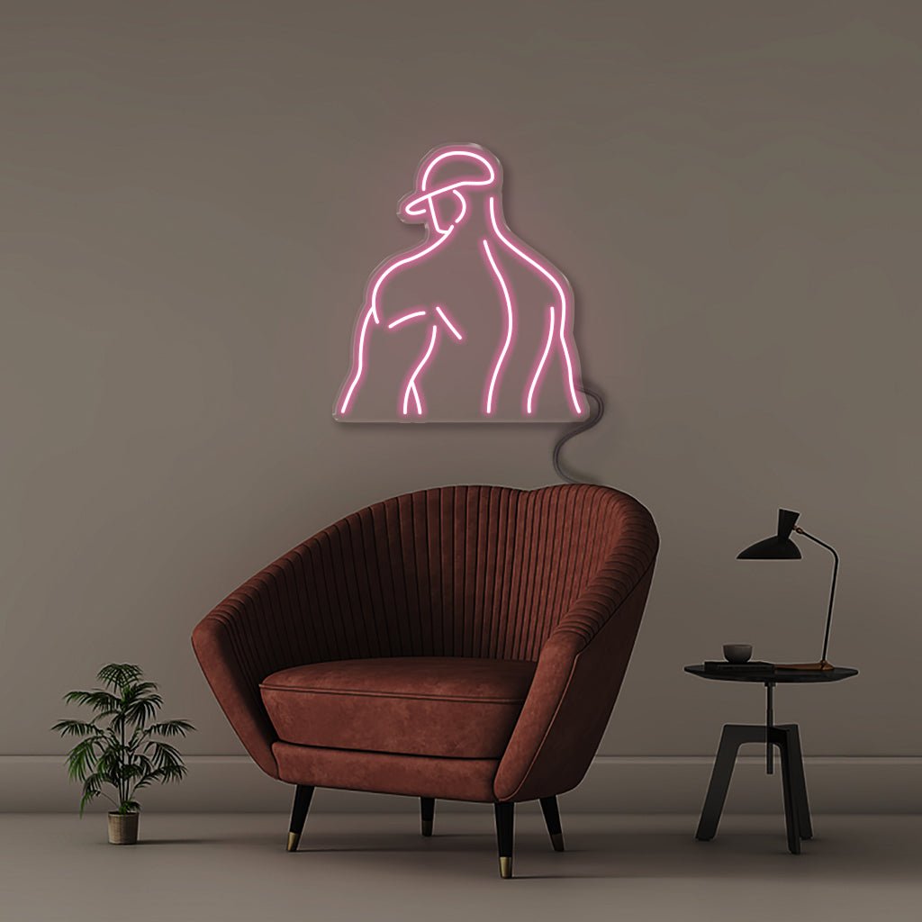 Buy Guy - Neonific - LED Neon Signs - 50 CM - Light Pink