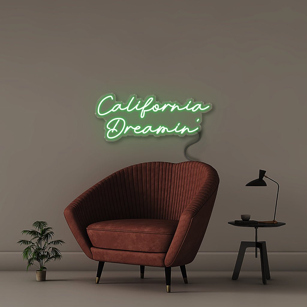 California Dreamin' - Neonific - LED Neon Signs - 75 CM - Green