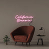 California Dreamin' - Neonific - LED Neon Signs - 75 CM - Light Pink
