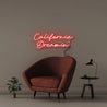 California Dreamin' - Neonific - LED Neon Signs - 75 CM - Red