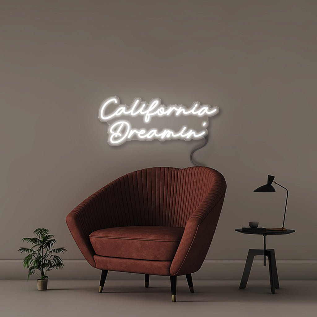 California Dreamin' - Neonific - LED Neon Signs - 75 CM - White