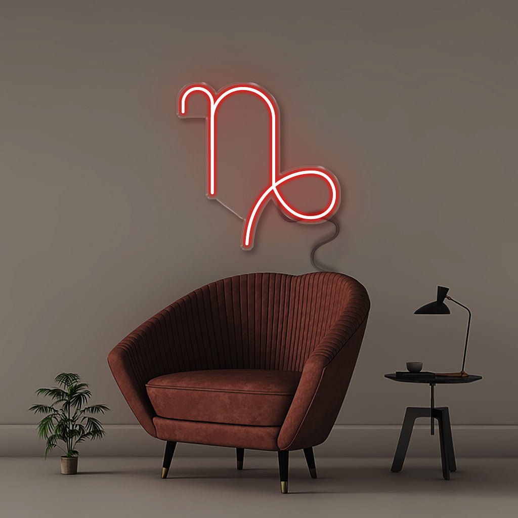Capricorn - Neonific - LED Neon Signs - 50 CM - Red