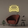 Car - Neonific - LED Neon Signs - 50 CM - Yellow