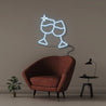 Cheers - Neonific - LED Neon Signs - 50 CM - Light Blue