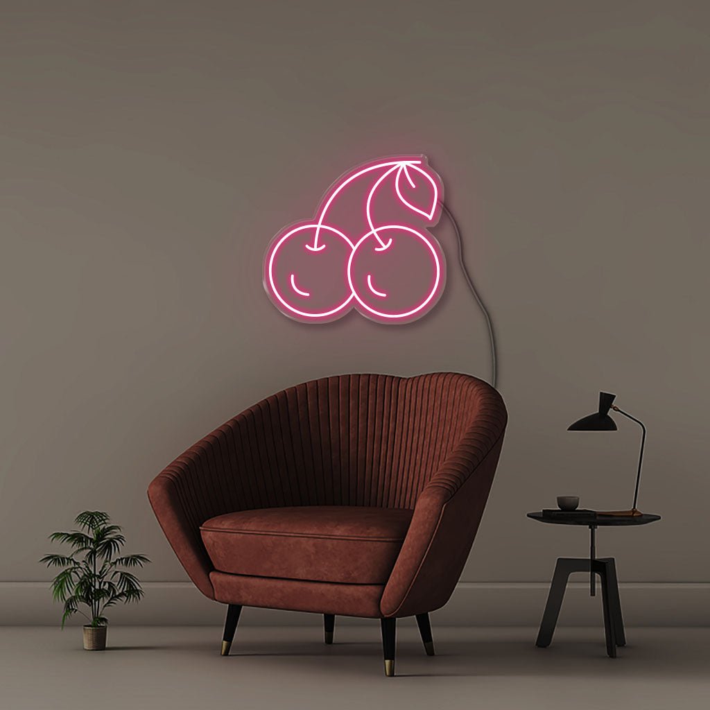 Cherry - Neonific - LED Neon Signs - 50 CM - Pink