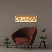 Cinema - Neonific - LED Neon Signs - 75 CM - Orange