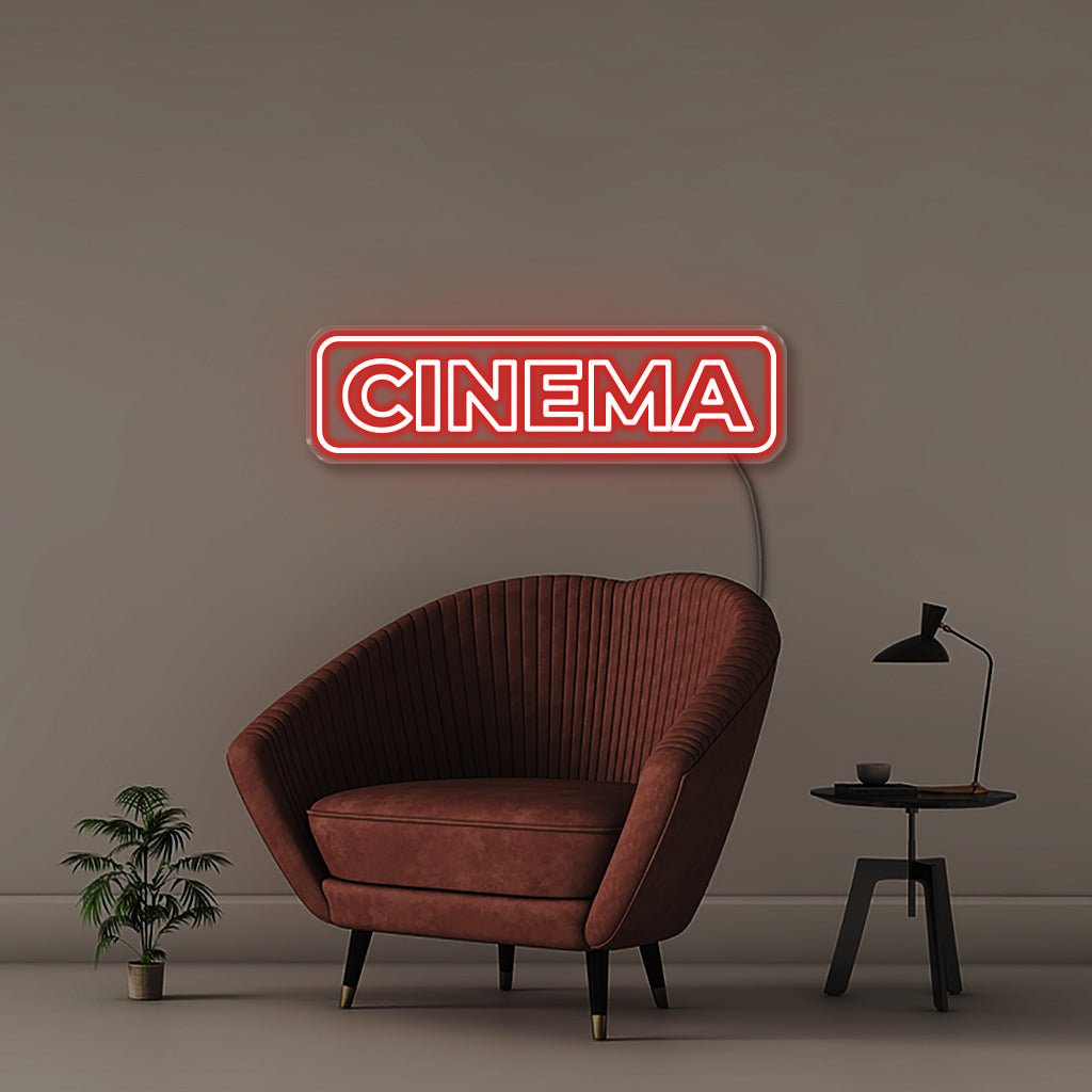 Cinema - Neonific - LED Neon Signs - 75 CM - Red