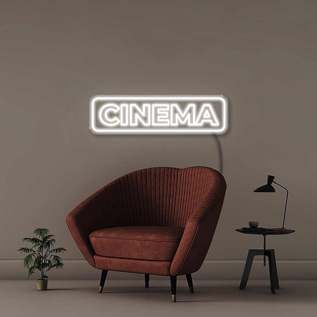 Cinema - Neonific - LED Neon Signs - 75 CM - White