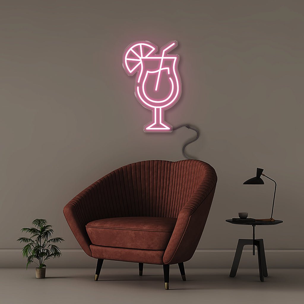 Cocktail - Neonific - LED Neon Signs - 50 CM - Light Pink