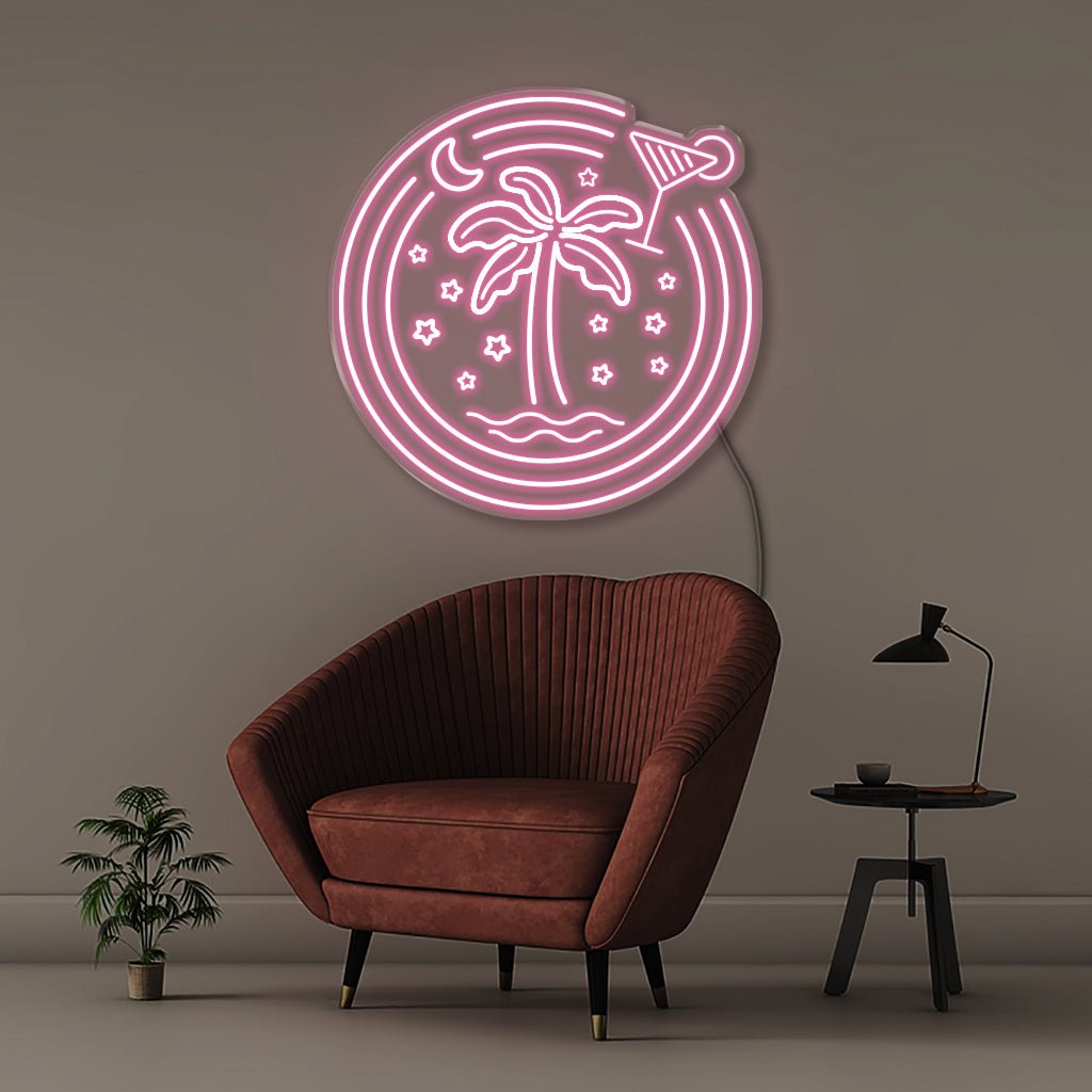 Cocktail Club - Neonific - LED Neon Signs - 50 CM - Light Pink