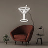Cocktail Glass - Neonific - LED Neon Signs - 50 CM - White
