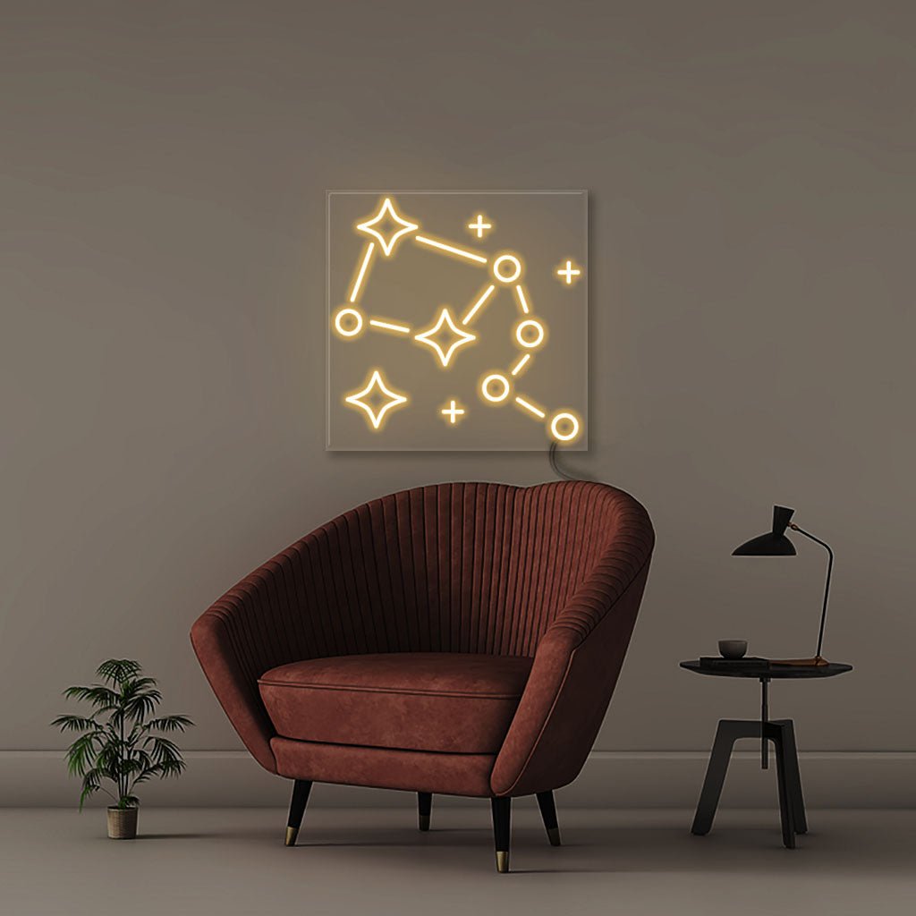 Constellation - Neonific - LED Neon Signs - 50 CM - Warm White