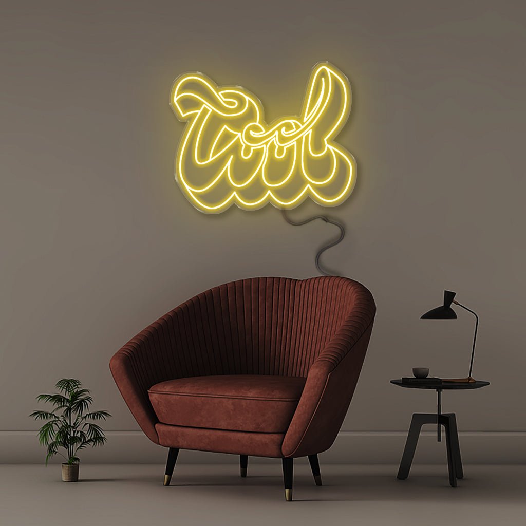 Cool - Neonific - LED Neon Signs - 75 CM - Yellow