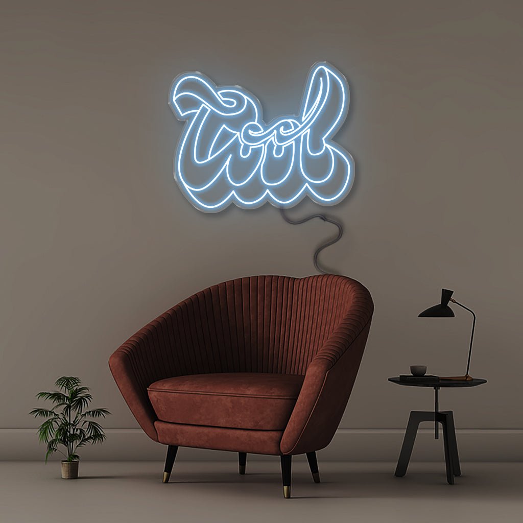 Cool - Neonific - LED Neon Signs - 75 CM - Light Blue