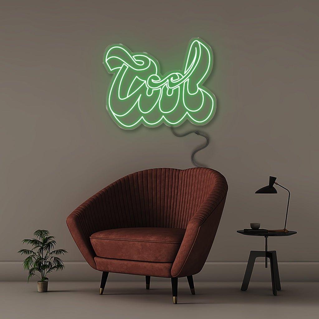 Cool - Neonific - LED Neon Signs - 75 CM - Green