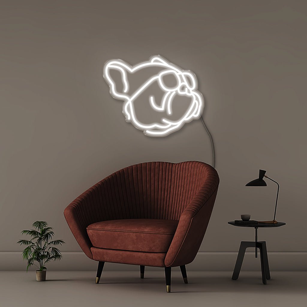Cool Dog - Neonific - LED Neon Signs - 50 CM - White
