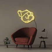 Cool Dog - Neonific - LED Neon Signs - 50 CM - Yellow