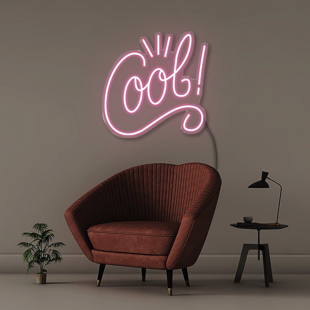 Cool - Neonific - LED Neon Signs - 50 CM - Light Pink