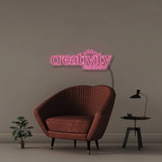 Creativity Room - Neonific - LED Neon Signs - 100 CM - Pink