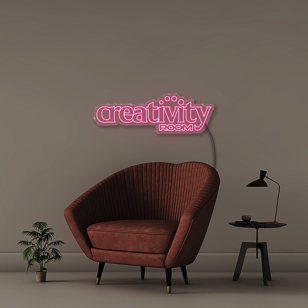 Creativity Room - Neonific - LED Neon Signs - 100 CM - Pink