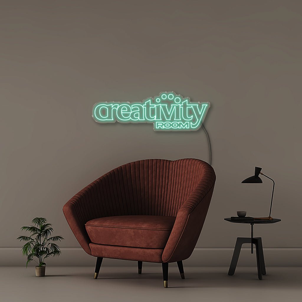Creativity Room - Neonific - LED Neon Signs - 100 CM - Sea Foam