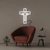 Cross - Neonific - LED Neon Signs - 50 CM - White